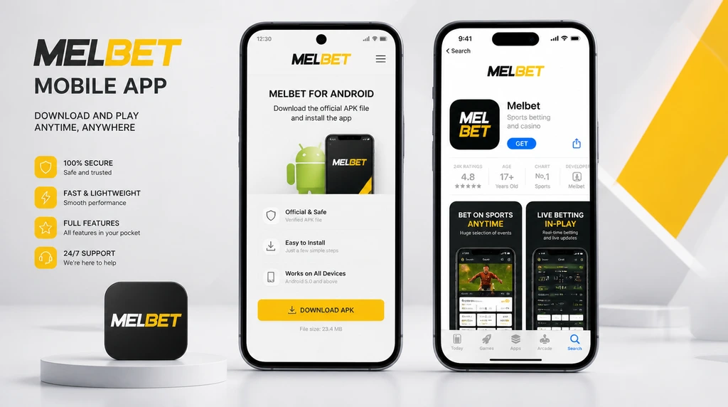 تحميل تطبيق Melbet لأندرويد وآيفون
